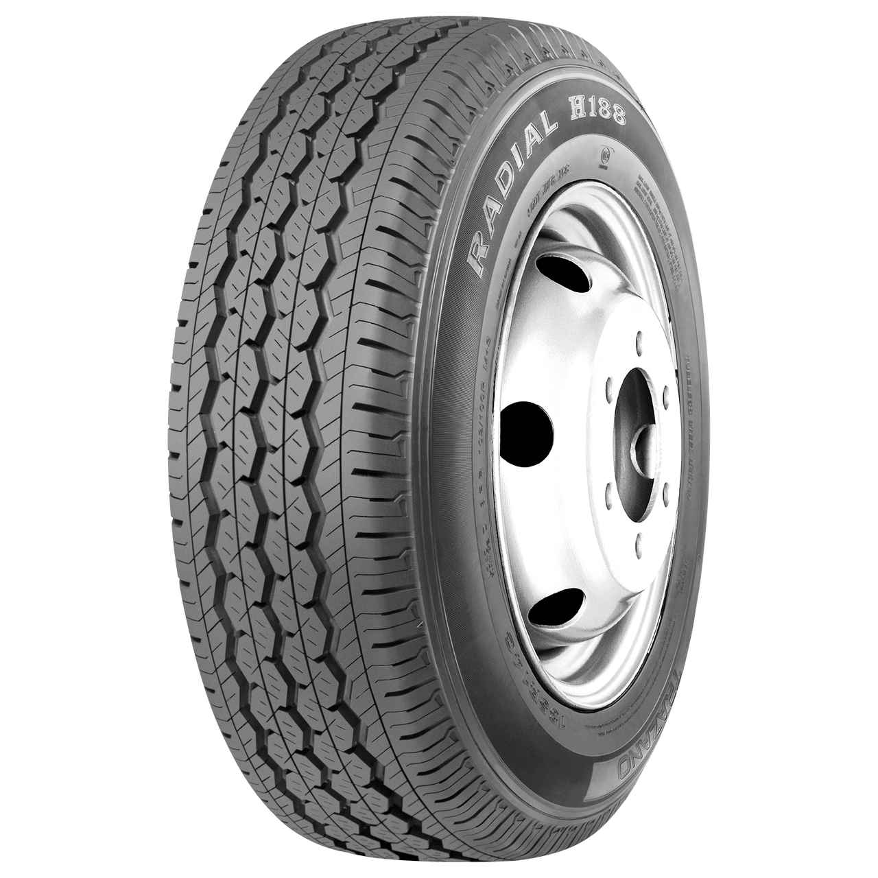 Bild von TRAZANO Sommerreifen 195/75 R 16 C TL 107/105R RADIAL H188 8PR BSW M+S