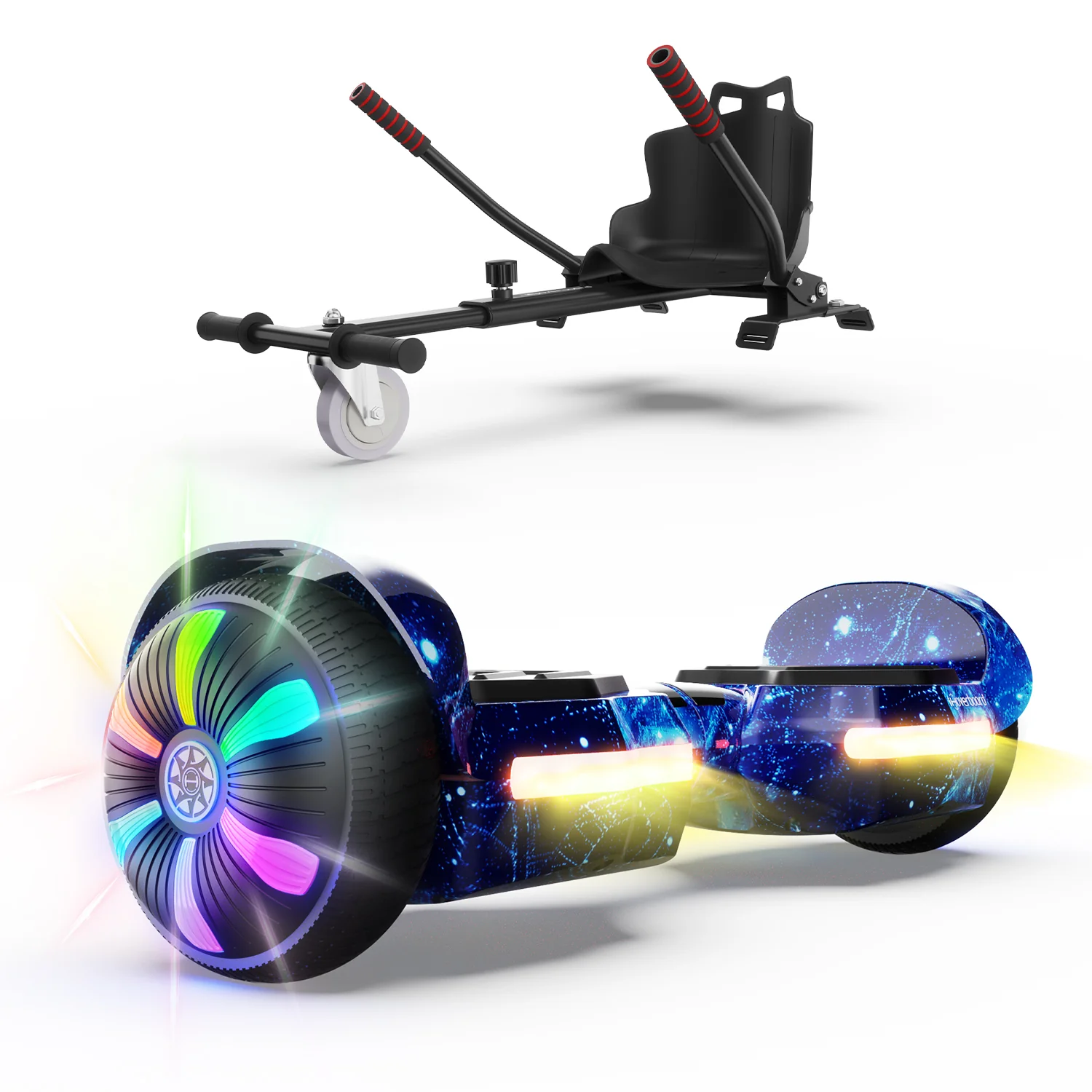 Bild von iHoverboard H4 Gelbes Bluetooth-Hoverboard 6.5"
