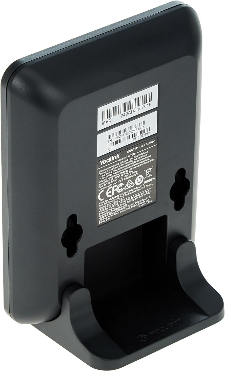Bild von Yealink W90B - cordless phone base station / VoIP phone base station with caller ID - 3-way call capability