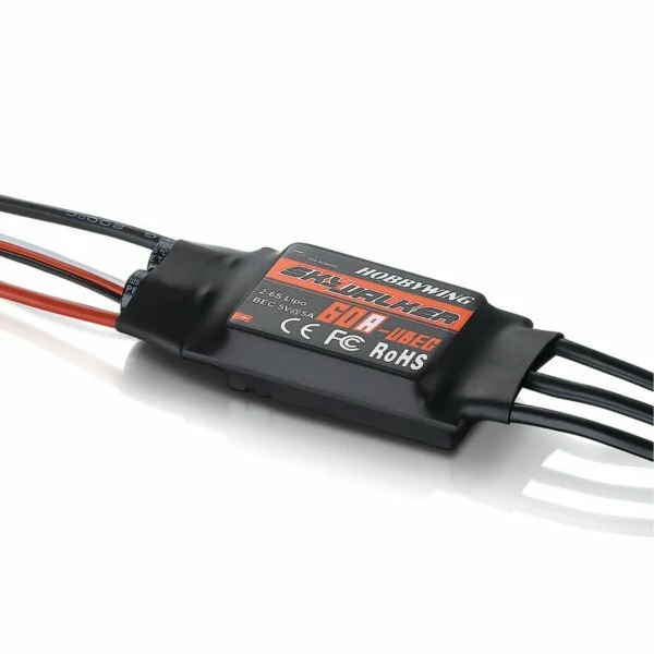 Bild von Hobbywing Skywalker 2-6S 60A UBEC Brushless ESC With 5V/5A BEC For RC Airplane