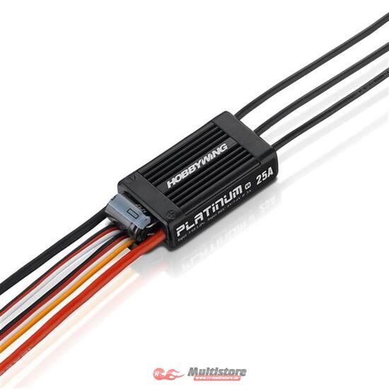 Bild von Hobbywing Modellbausatz Platinum Pro 25A Regler V4 3-6s, 3A BEC HW-30204200