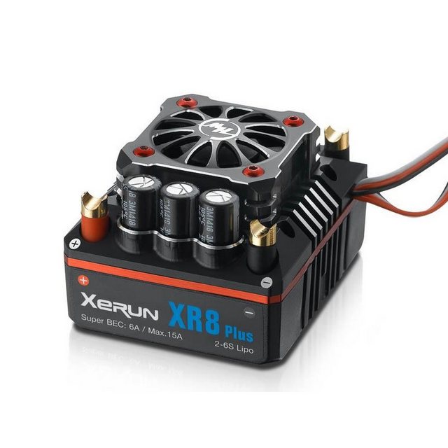 Bild von Hobbywing Modellbausatz Xerun XR8 Plus Brushless Regler 150A, 2-6s LiPo, BEC 6A HW-30113300