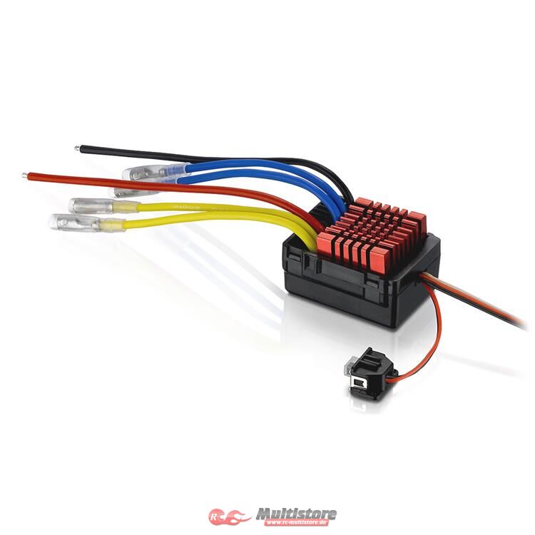 Bild von Hobbywing QuicRun WP880 Dual für 2 Motoren Bootsregler - Brushed Regler 80A für 1:10 / HW30120301