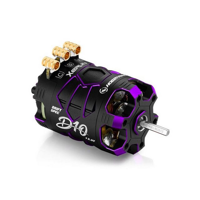 Bild von Hobbywing Modellbausatz Xerun D10 Brushless Drift Motor 13.5T Violett HW-30401139