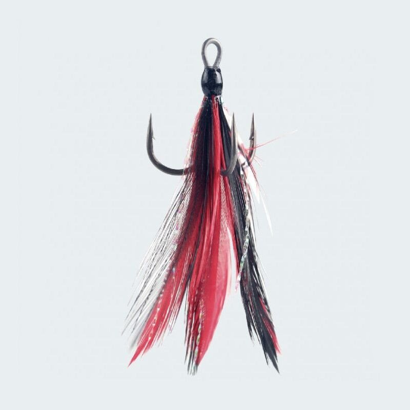 Bild von BKK Feathered Spear 21-SS Red-Black Gr.8 Superslide 3Stk.