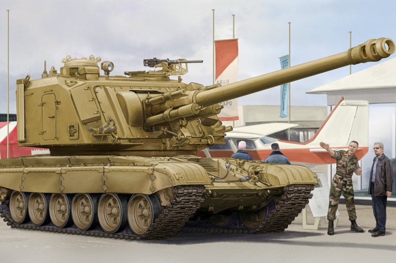 Bild von Hobby Boss GCT 155mm AU-F1 SPH Based on T-72