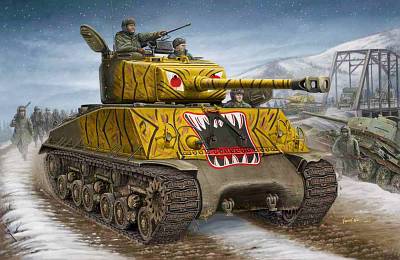 Bild von U.S M4A3E8  TANK