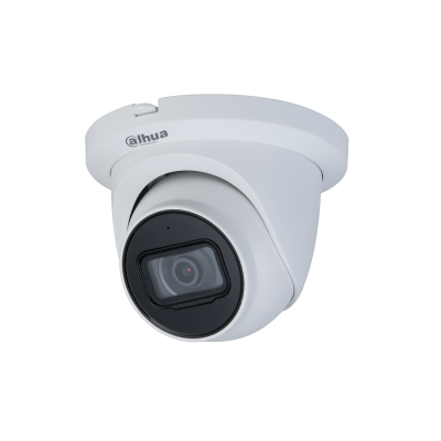Bild von Dahua Turret  Kamera DH-IPC-HDW3441TMP-AS-0360B 3,6mm Wizsense Überwachungskamera mit 4 Megapixel Auflösung. professionelle Kamera für außen