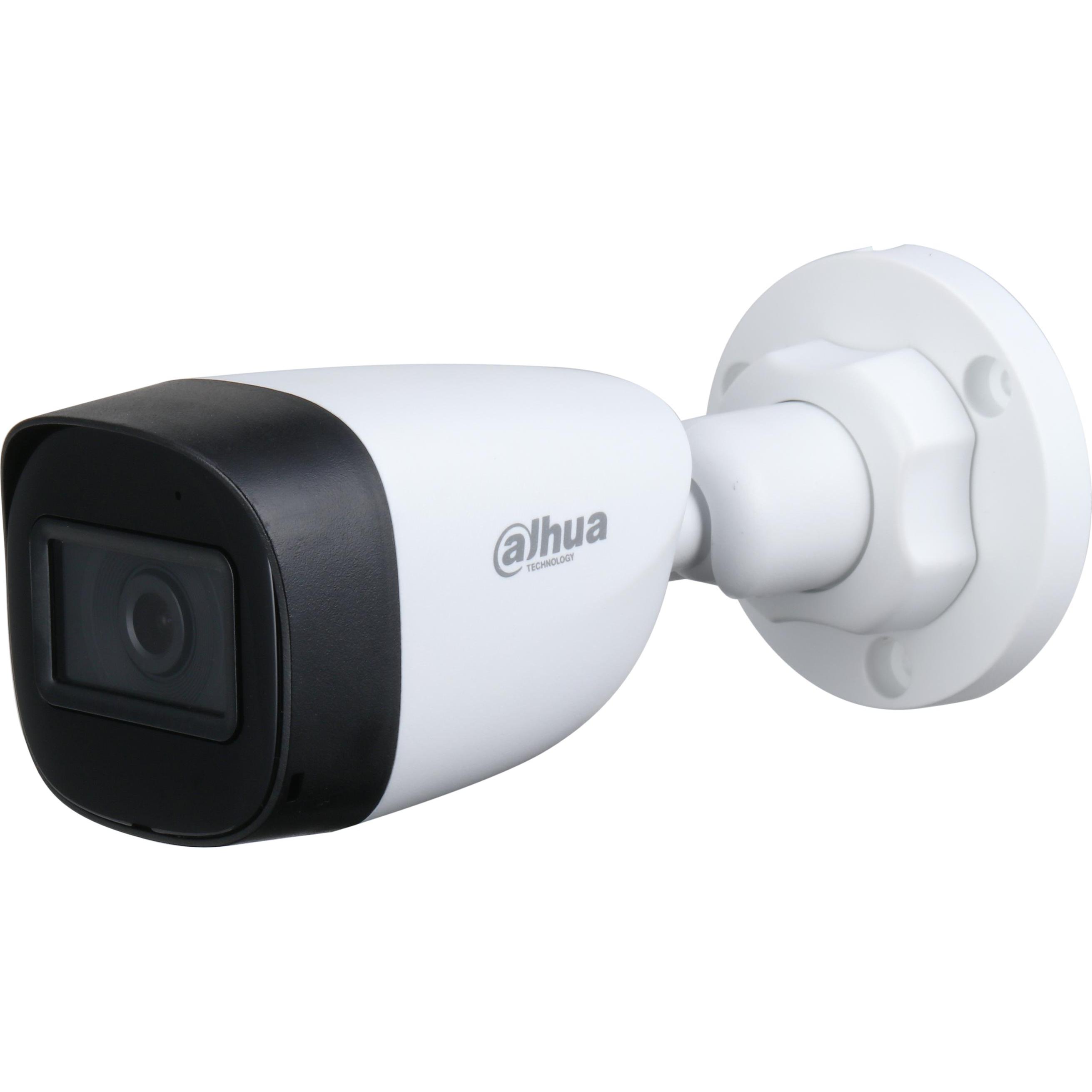 Bild von Dahua Lite HAC-HFW1500C-0280B-S2 security camera Bullet CCTV security camera Outdoor (2880 x 1620 Pixels), Netzwerkkamera, Weiss