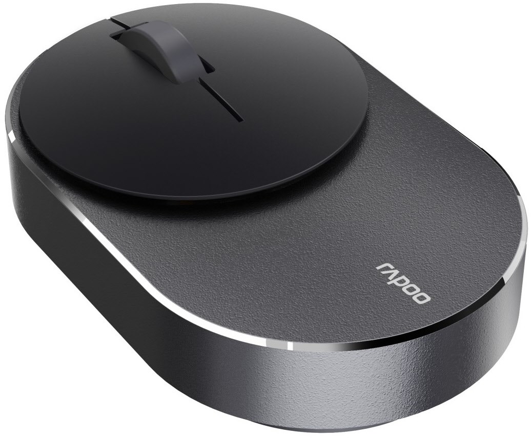 Bild von Rapoo M600 Mini Silent kabellose Maus, Bluetooth, 2.4 GHz, 1300 DPI Maus (Bluetooth)