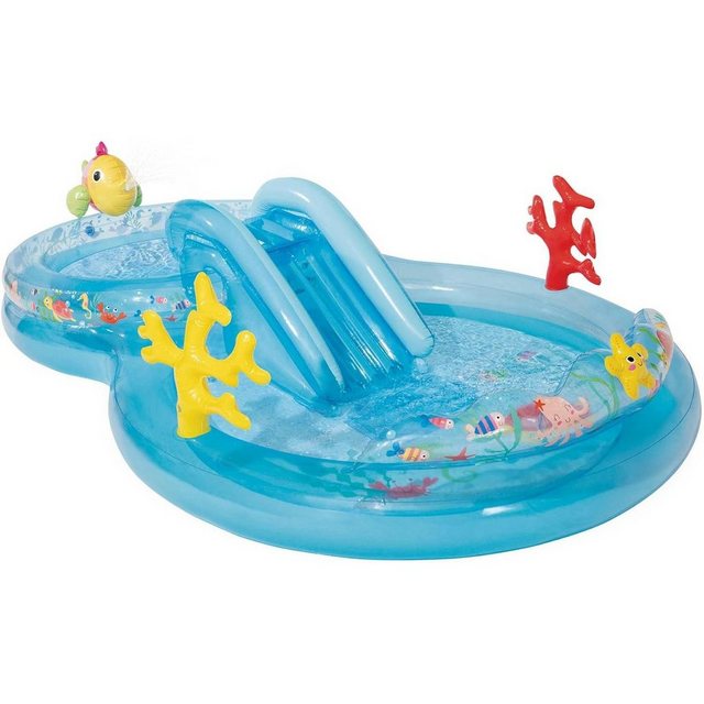 Bild von Intex Planschbecken 56143NP - Playcenter - Under The Sea (310x193x71cm), mit Wassersprüher