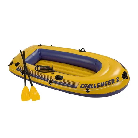 Bild von Intex Schlauchboot INTEX 68367 Boot Challenger2 Schlauchboot Boot-Set, Maße: 236x114x41 cm