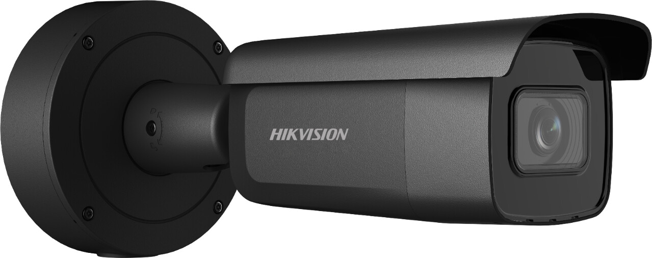 Bild von Hikvision DS-2CD2686G2-IZS(2.8-12mm)(C) IP-Kamera 4K Tag/Nacht IR, 120 dB WDR, Audio, Alarm I/O 1/1, H.265+/H.265/H.264+/H.264/MJPEG, IP66/IK10, 12VDC/PoE, Gehäuse: schwarz (DS-2CD2686G2-IZS(2.8-12mm)(C)/BLACK)