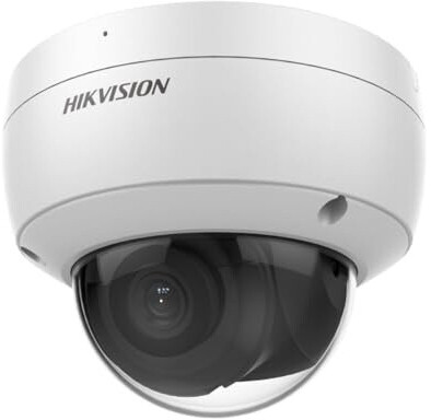Bild von Hikvision Pro Series (All) DS-2CD2183G2-IU - Netzwerk-Überwachungskamera - Kuppel - staubdicht/wasserdicht/vandalismusresistent - Farbe (Tag&Nacht) - 8 MP - 3840 x 2160 - M12-Anschluss - feste Irisblende - feste Brennweite - Audio - LAN 10/100 - MJPEG, H.264, H.265, H.265+, H.264+ - Gleichstrom 12 V / PoE Klasse 3 (DS-2CD2183G2-IU(2.8mm))