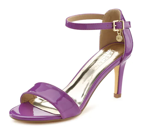 Bild von LASCANA High-Heel-Sandalette, im zeitlosen Design, Riemchensandalette VEGAN
