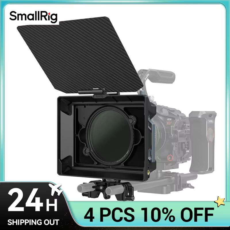 Bild von SMALLRIG Matte Box Star-Trail Lightweight Multifunctional Modular VND Kit with 95mm VND Filter
