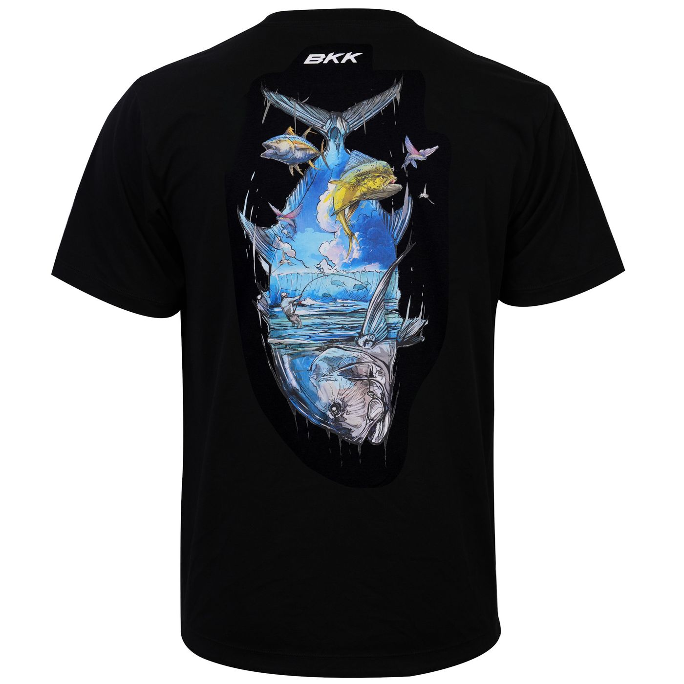 Bild von BKK SHORT SLEEVE CASUAL SHIRT - BRAND VALUES GT - BLACK - T-Shirt