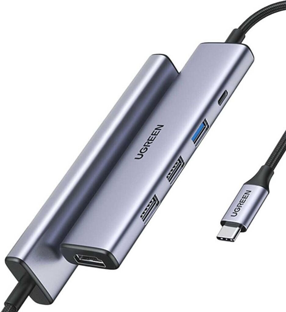 Bild von UGREEN Revodok USB C Hub PD100W, 4K HDMI, 3*USB A Datenports USB C Dock USB C Adapter Multiportadapter kompatibel mit iPhone 16, Galaxy S24, Surface, MacBook Pro/Air, iPad Pro/Air, Steam Deck usw.