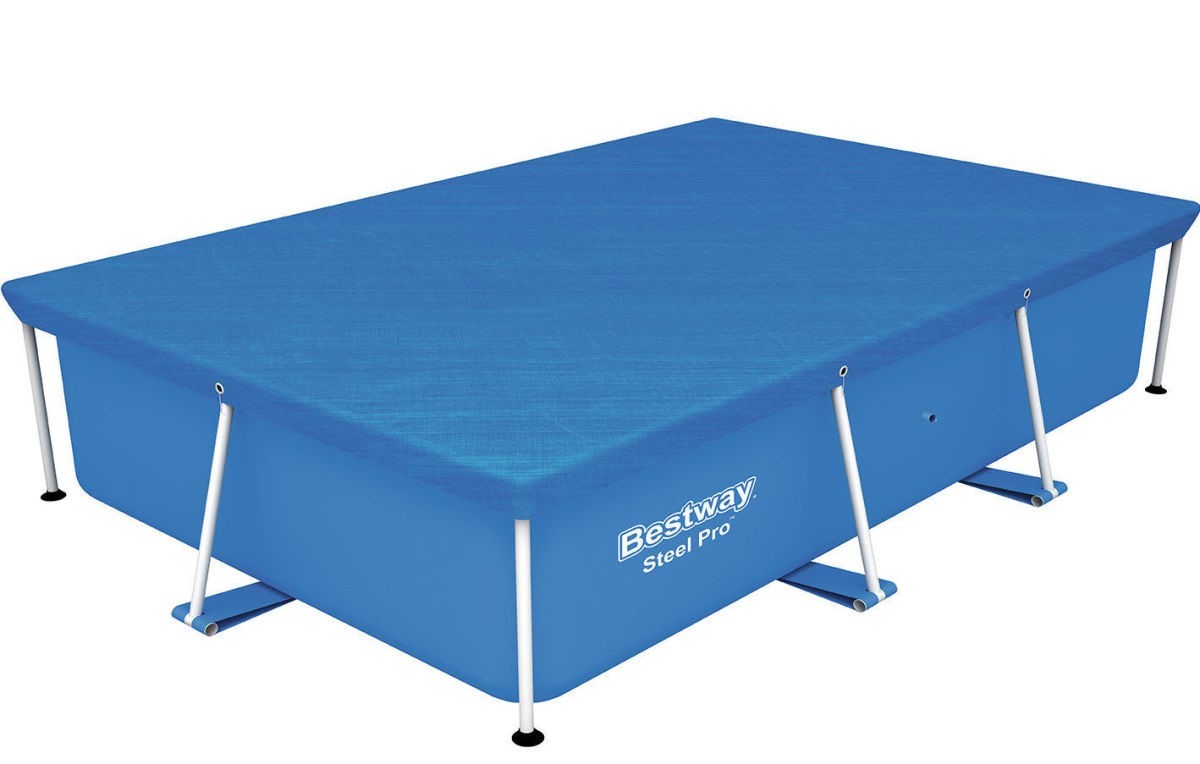 Bild von Pool-Abdeckplane Flowclear™ 264 x 174 cm (Packung, 1-St), blau, eckig