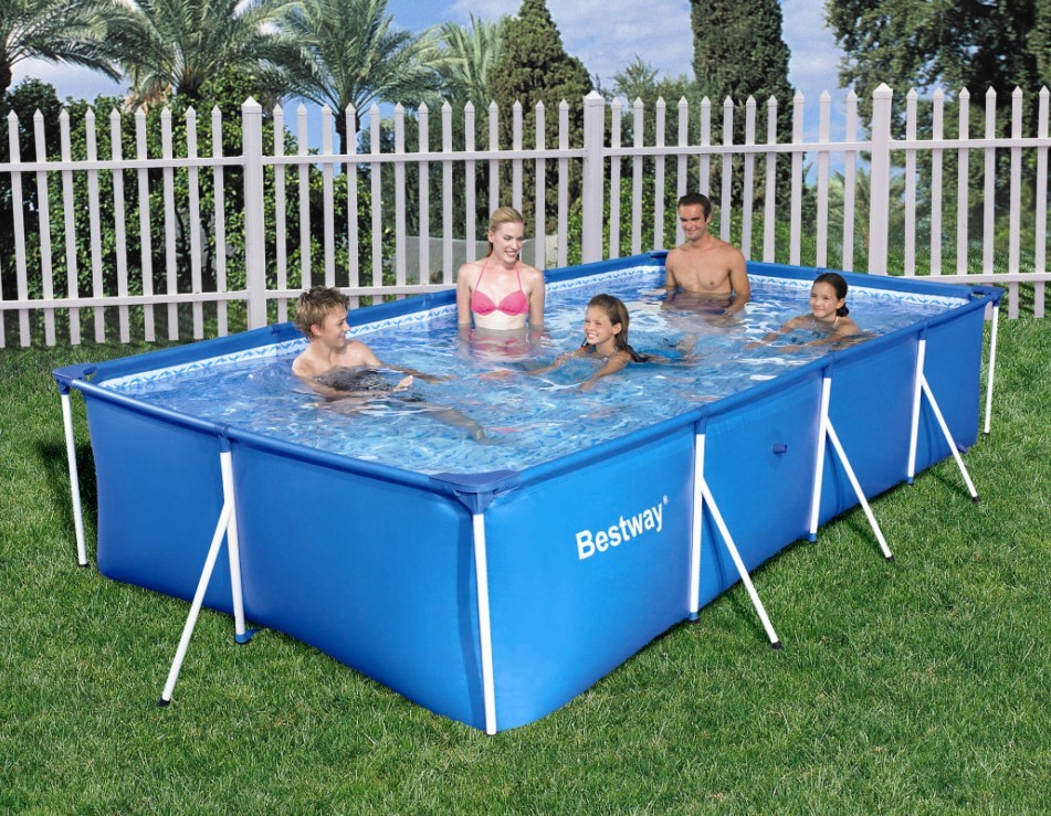 Bild von Bestway Family Splash Frame Pool 400x211x81cm 56405