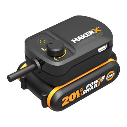 Bild von Worx MakerX Akku-Adapter HubX WA7161 - Die flexible Stromquelle für kreative Köpfe