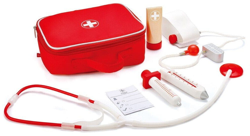 Bild von Hape Dein Doktorset E3010 – Arztkoffer für Kinder ab 3 Jahren - Neu