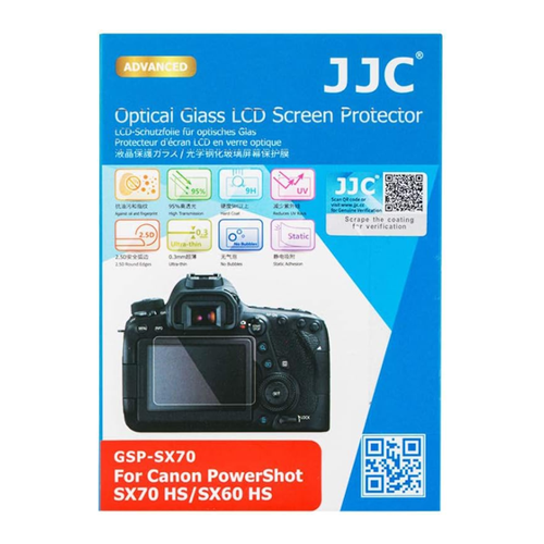 Bild von JJC GSP SX70HS / SX60HS Optical Glass Protector - Kameraschutz für Ihre Canon