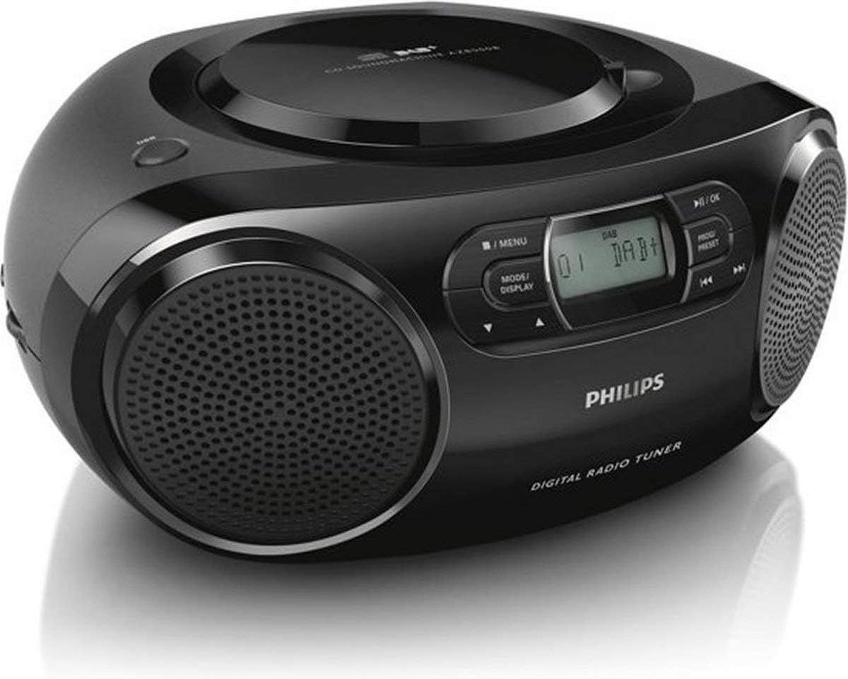 Bild von Philips AZB798T Digitalradio (DAB) (Digitalradio (DAB), DAB, FM, Bluetooth, USB Direct, UKW, 12,00 W, CD, Kassette, DAB+, UKW, Bluetooth, USB, tragbar, kabellos)