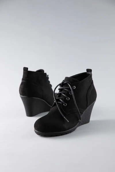 Bild von Aniston SHOES Ankleboots, Keilstiefelette in runder Form - NEUE KOLLEKTION