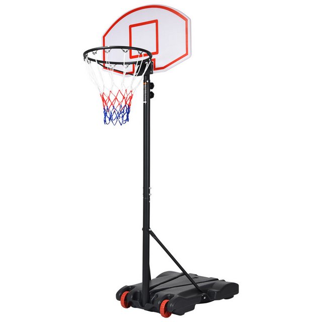 Bild von COSTWAY Basketballständer Basketballkorb, 210 - 245 cm höhenverstellbar