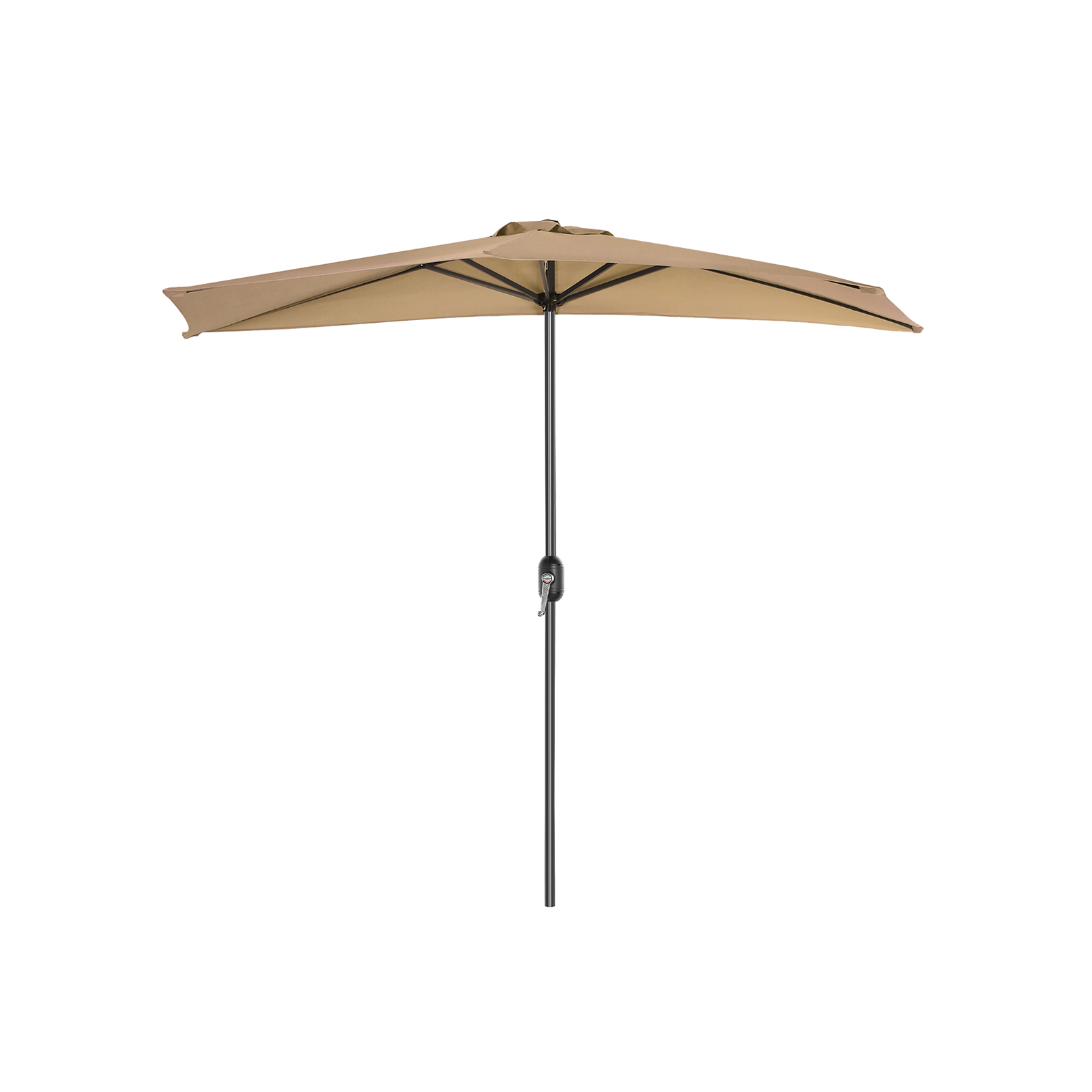 Bild von Sonnenschirm halbrund Ø 270 cm taupe