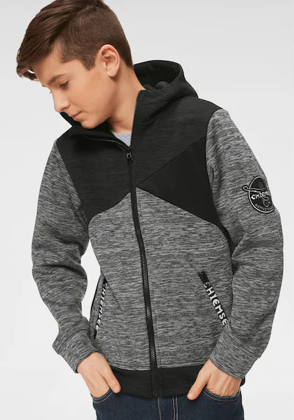 Bild von Chiemsee Softshelljacke, mit Kapuze, für kältere Tage, aus Polyester, modischer Look, mit Kapuze