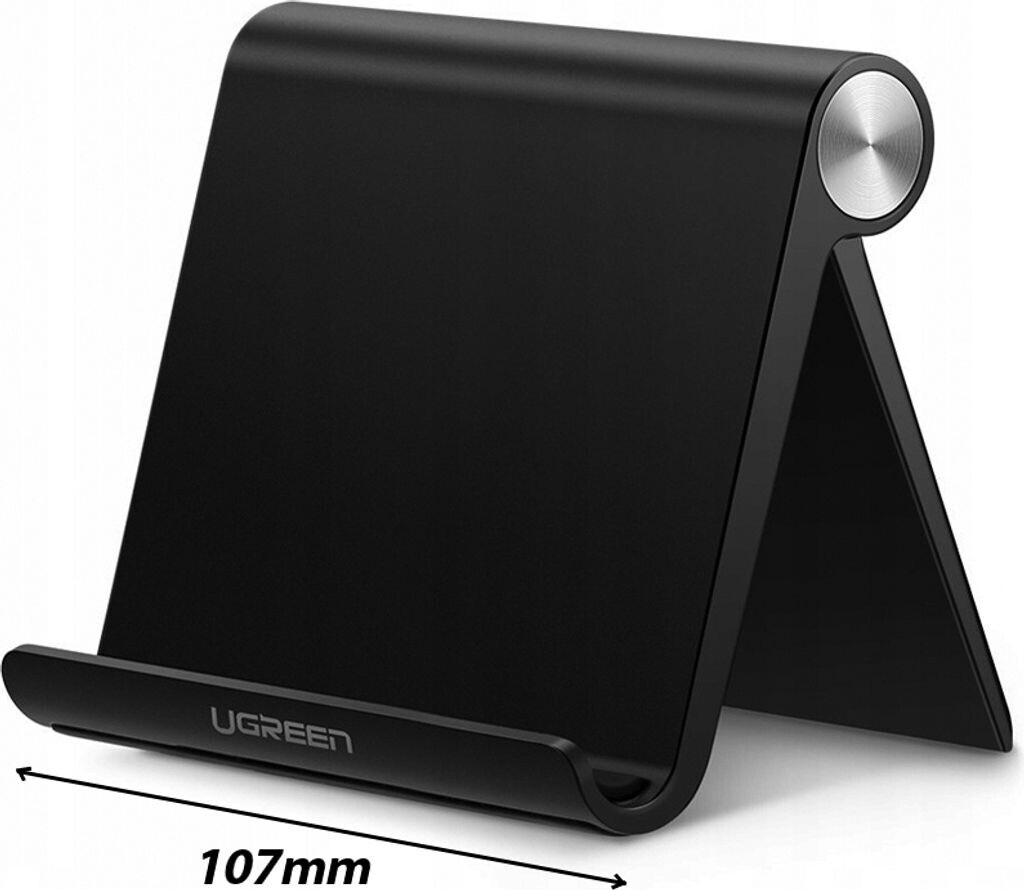 Bild von UGREEN Tablet Halterung Tisch Tablet Ständer Handyhalter kompatibel mit iPad Air Mini 11 Galaxy Tab S9 A7 Redmi Pad Huawei MatePad 11 iPhone 16 15 bis 11 Zoll (Schwarz)