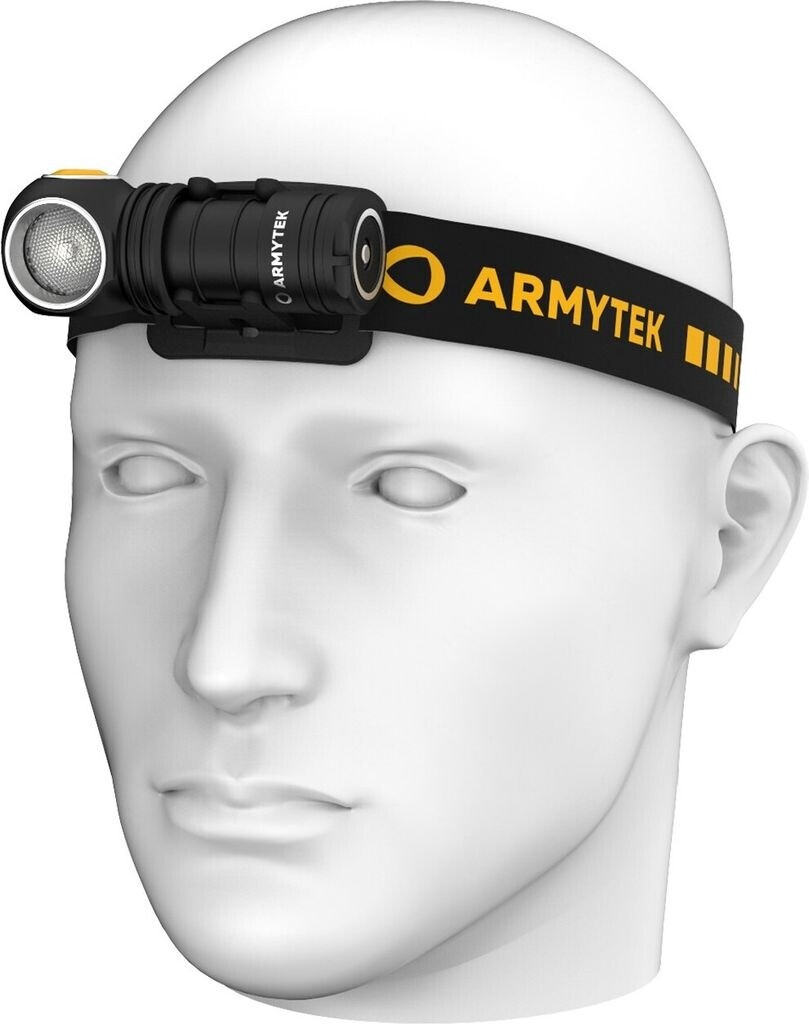 Bild von ArmyTek Wizard C1 Pro Magnet White LED Stirnlampe mit Magnethalterung akkubetrieben 1000lm 1440h 55g