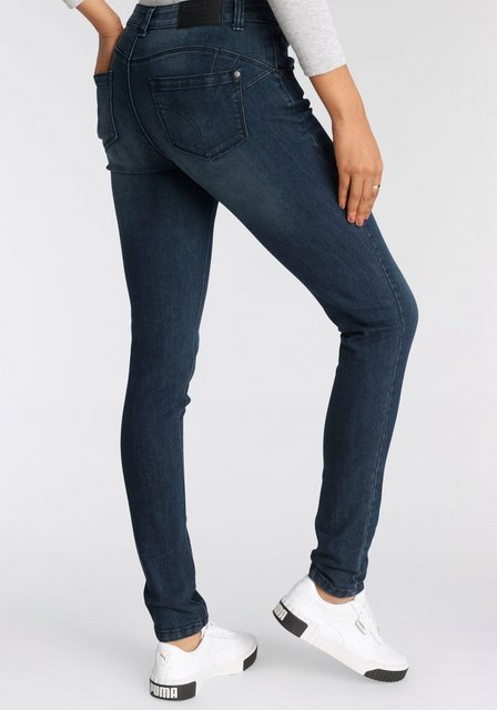 Bild von Arizona Skinny-fit-Jeans "Shaping", skinny Passform, normale Leibhöhe, in Stretch-Qualität, Used-Look