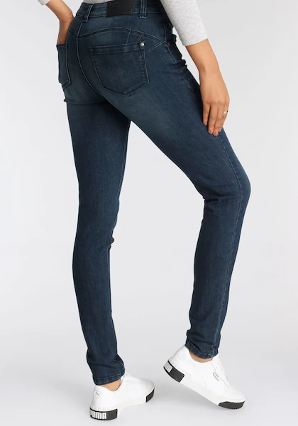 Bild von Arizona Skinny-fit-Jeans »Shaping«, skinny Passform, normale Leibhöhe, in Stretch-Qualität, Used-Look