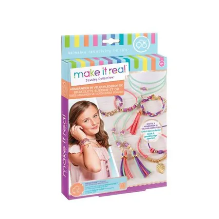 Bild von make it real Armbänder in Velourlederoptik