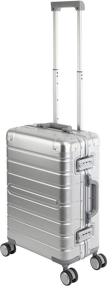 Bild von Travelhouse Hartschalen-Trolley Oslo, 4 Rollen, Aluminium Hartschale TSA Zahlenschloss Schnappverschluss