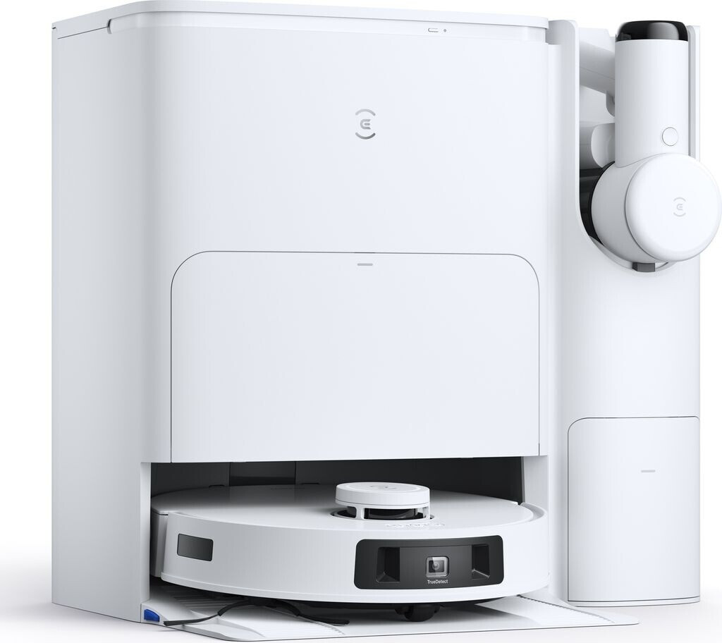 Bild von ECOVACS Nass-Trocken-Saugroboter T30S COMBO WHITE, mit 11.000 Pa Saugkraft