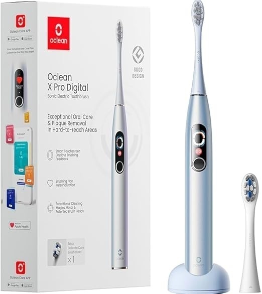 Bild von Oclean X Pro Digitale Elektrische Zahnbürste Silber