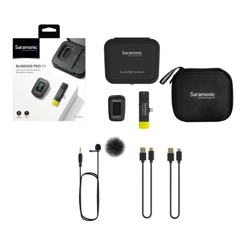 Bild von Saramonic Blink 500 Pro B5: Tragbares Mikrofon-System für Profis
