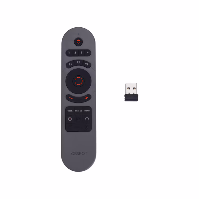 Bild von Obsbot Tiny Smart Remote 2 (Gerätespezifische Fernbedienung), Fernbedienung, Grau