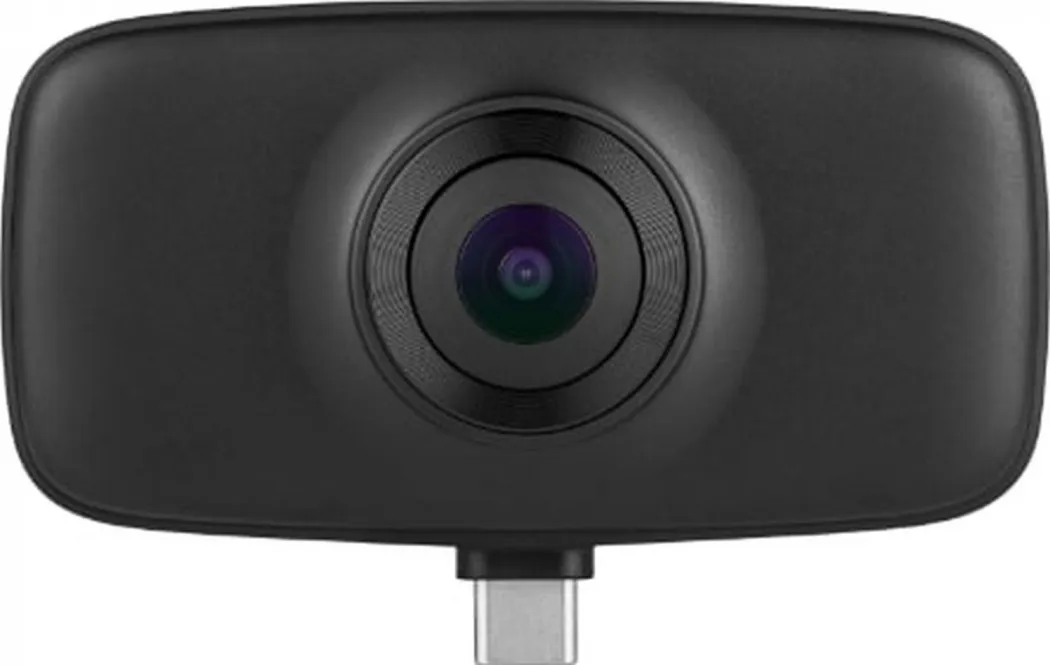 Bild von Kandao QooCam Fun Black [USB-C], a Kind of 360 Camera live Stream on Social Media Smartphone Camera with 4K Capture vlog and Auto Editing on Smartphone apps.
