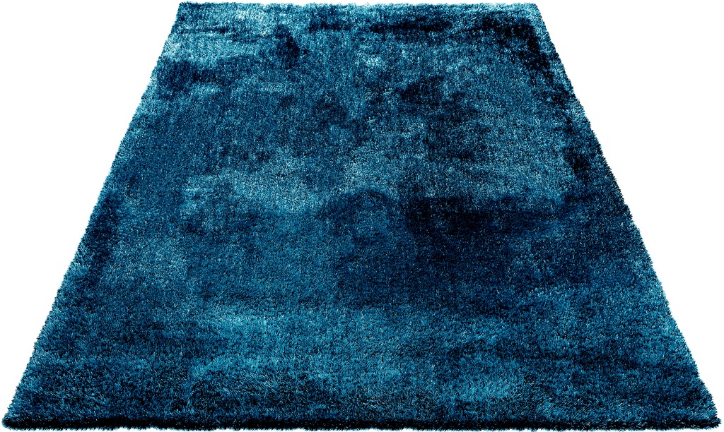 Bild von Bruno Banani Teppich Dana Teppich, besonders weich und kuschelig, leichter Glanz, rechteckig, Höhe: 30 mm, uni, Mikrofaser Teppiche, Wohnzimmer, Schlafzimmer, Esszimmer