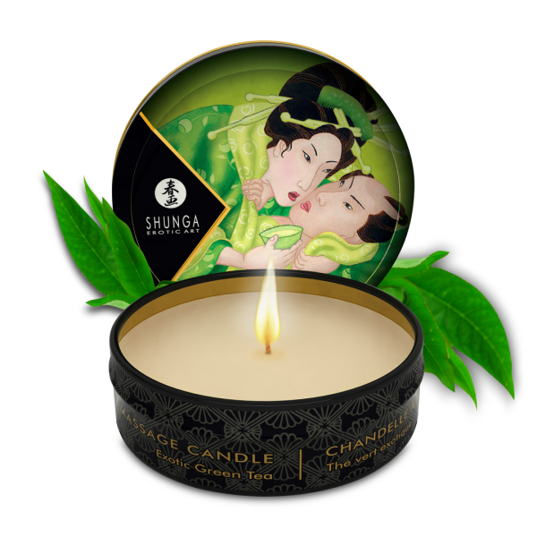 Bild von Mini Massage Candle - Exotic Green Tea - 1 oz / 30 ml