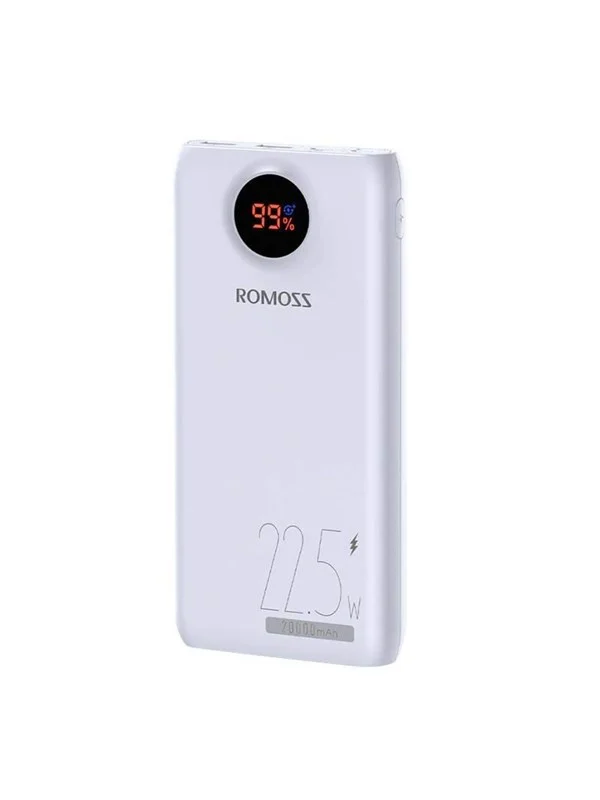 Bild von Romoss SW20PF Powerbank 20000mAh, 22.5W (white) (20000 mAh, 22.50 W, 22.50 Wh), Powerbank, Weiss