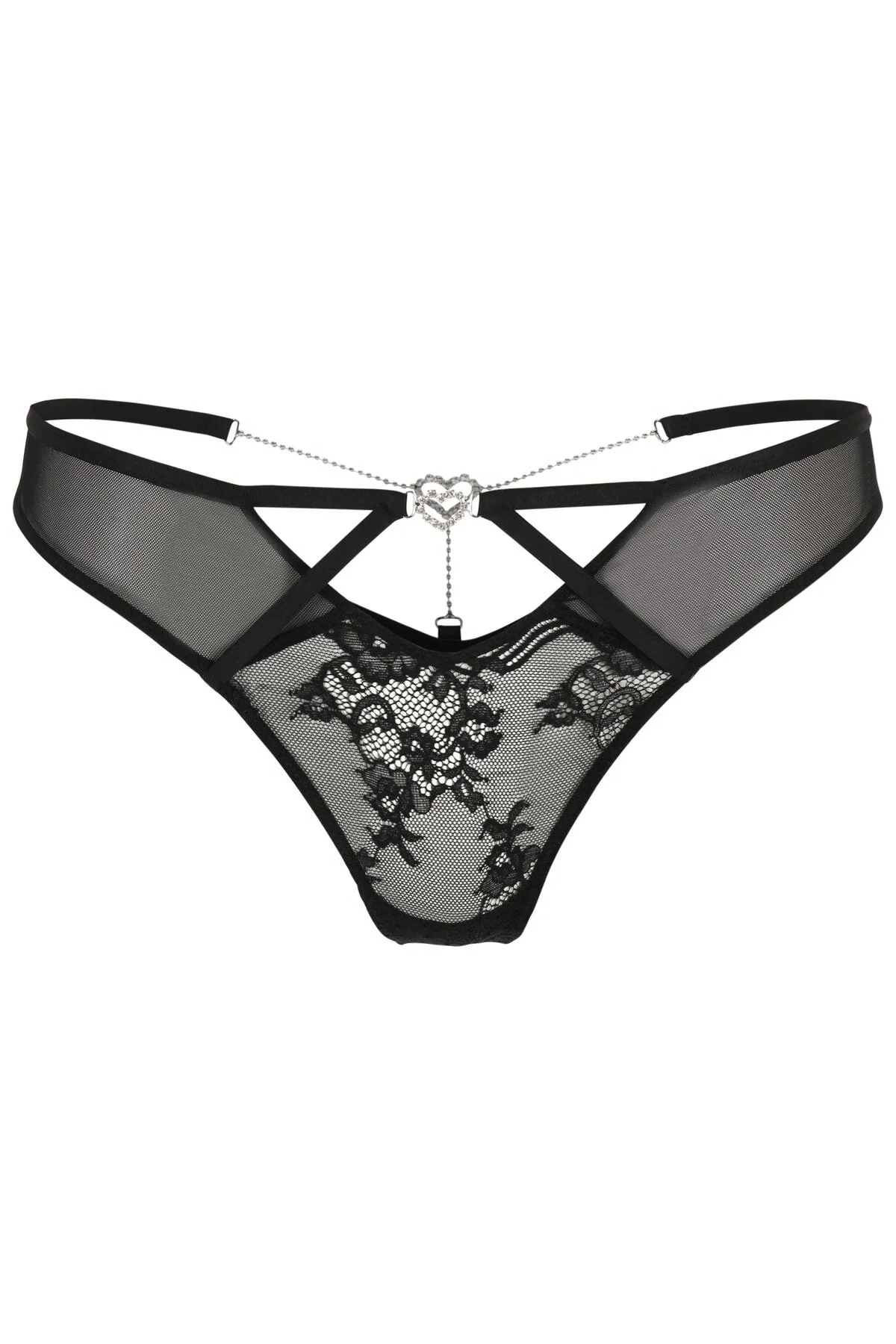 Bild von PETITE FLEUR GOLD Slip Schwarz Unifarben für Damen - 44