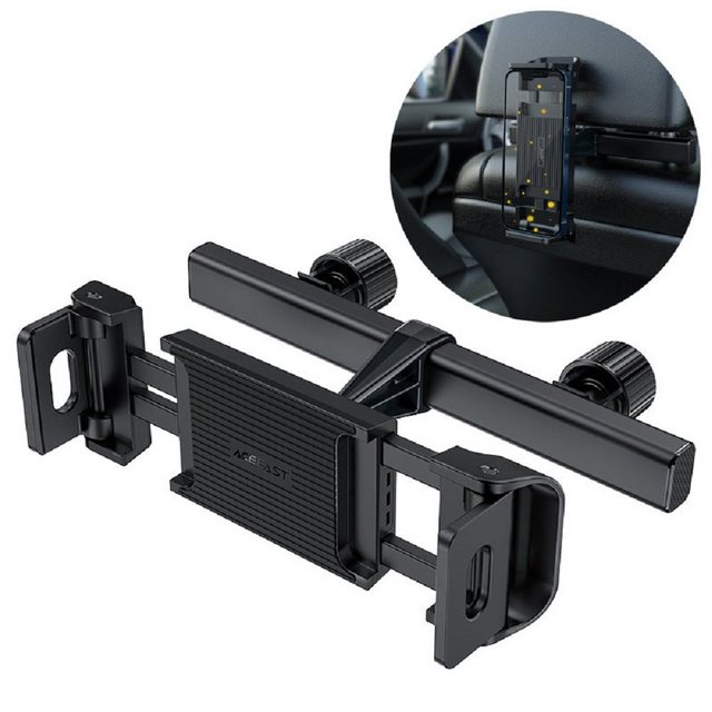 Bild von Acefast Autokopfstützenhalterung für Handy und Tablet (135-230mm Breite) Tablet-Halterung