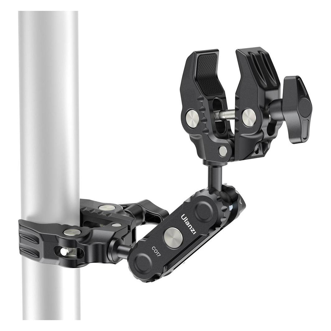 Bild von Ulanzi CO17 Super Clamp With Dual Ballhead Magic Arm (Halterungsbügel), Digitalkamera Zubehör