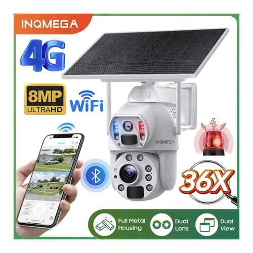 Bild von 4K 8MP Außenkamera mit 4G SIM und 36-fachem optischen Zoom